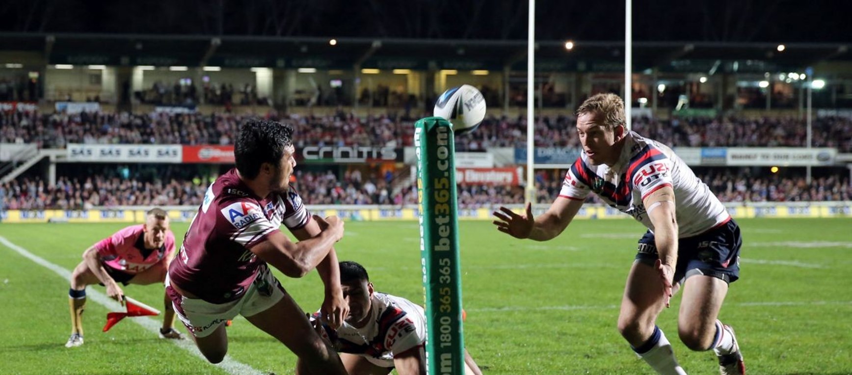 Photo gallery: Sea Eagles v Roosters 