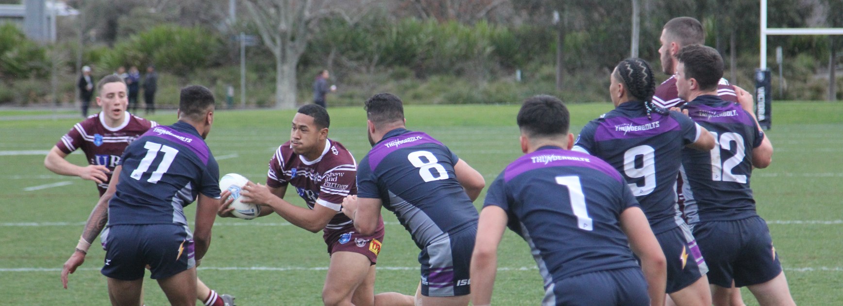 Sea Eagles go down to Thunderbolts in Jersey Flegg