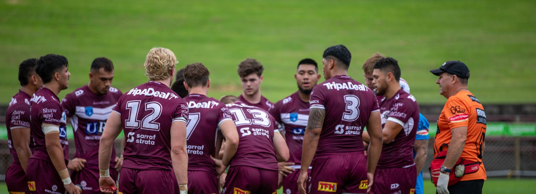 Manly team to play Newcastle