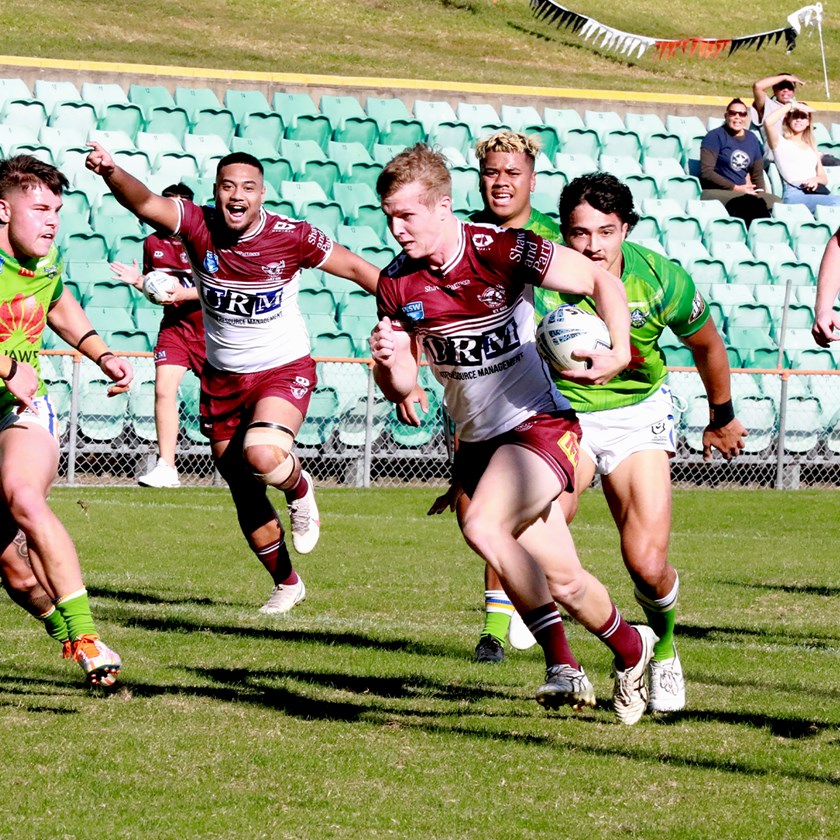 Hooker Daniel O'Donnell scored two tries against the Raiders.