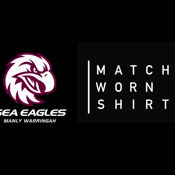 Sea Eagles announce multi-year partnership with MatchWornShirt