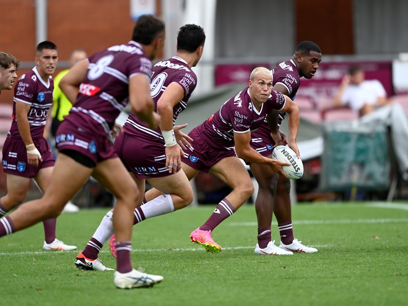 Captain Nicholas Lenaz takes off in the win over the Roosters
