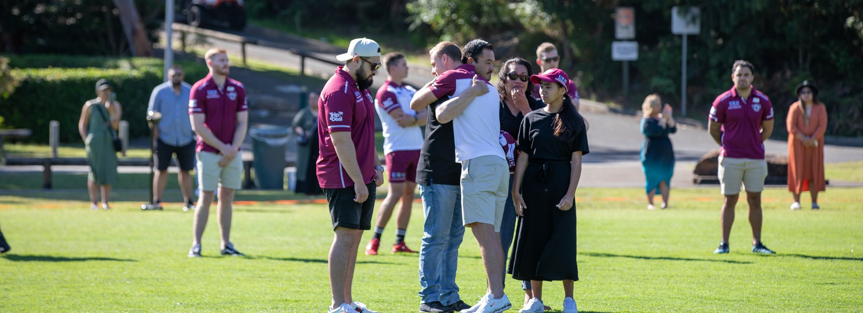 Sea Eagles honour Keith Titmuss with memorial service