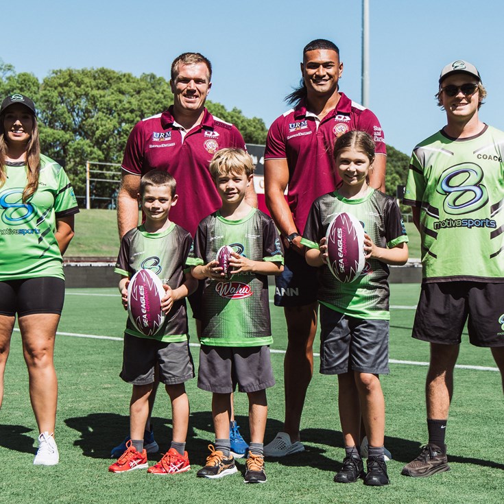 Sea Eagles launch Footy Fest on Northern Beaches