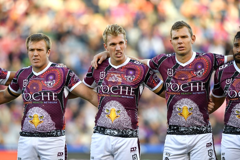 Brothers in arms: Round 12, 2021 vs the Knights in Newcastle