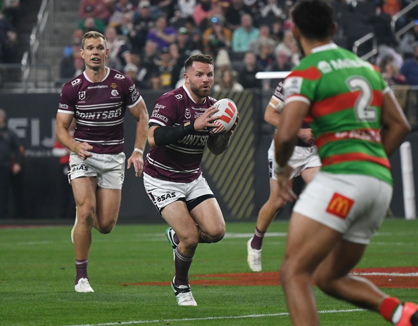 Brown's Manly debut was under the bright lights in Vegas