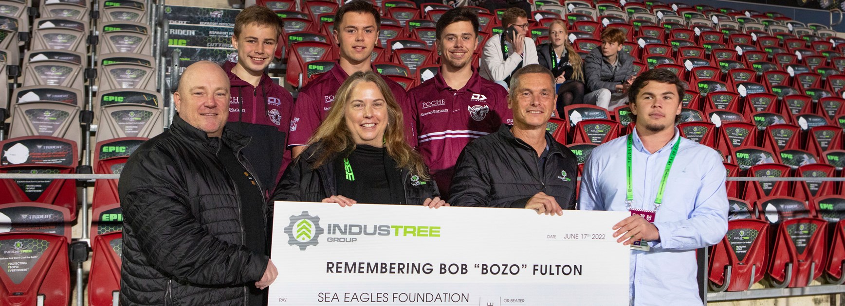 Industree Group makes another generous donation to Sea Eagles Pathways