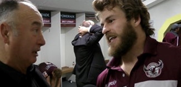 Rd18 in the sheds with Wolfman