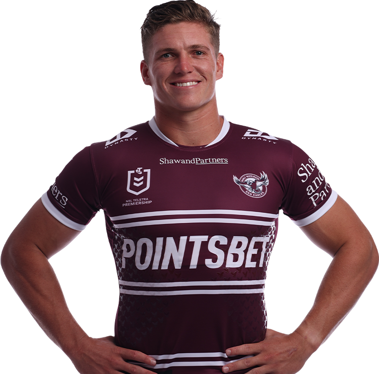 Official NRL profile of Reuben Garrick for Manly-Warringah Sea Eagles ...