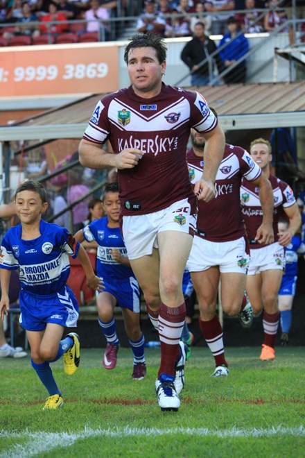  : NRL Rugby League - Round 1. Manly-Warringah Sea Eagles V Melbourne Storm at Brookvale Oval Saturday the 8th of March 2014 . Digital Image by Robb Cox nrlphotos.com