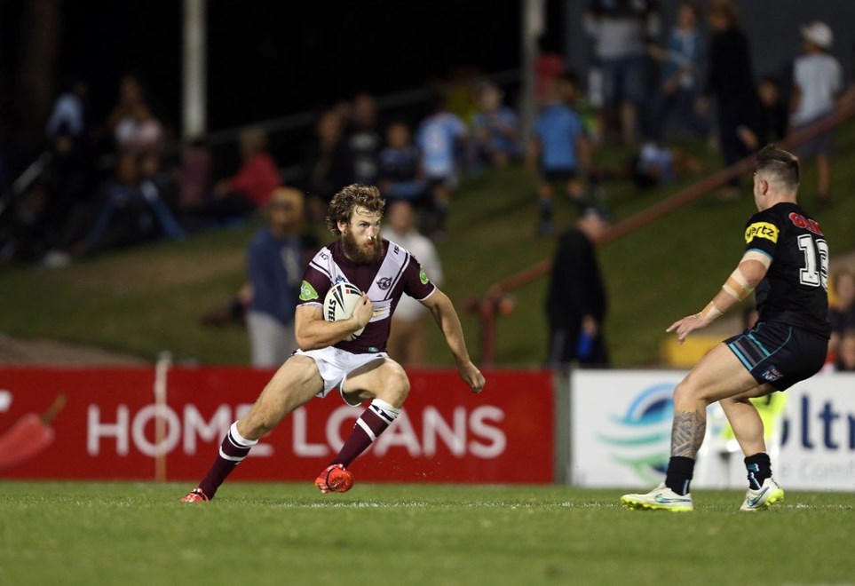 : Digital Image by Robb Cox Â©nrlphotos.com: :NSW Cup Rugby League - Penrith V Manly at Pepper Stadium, Penrith. Saturday April 11th 2015.