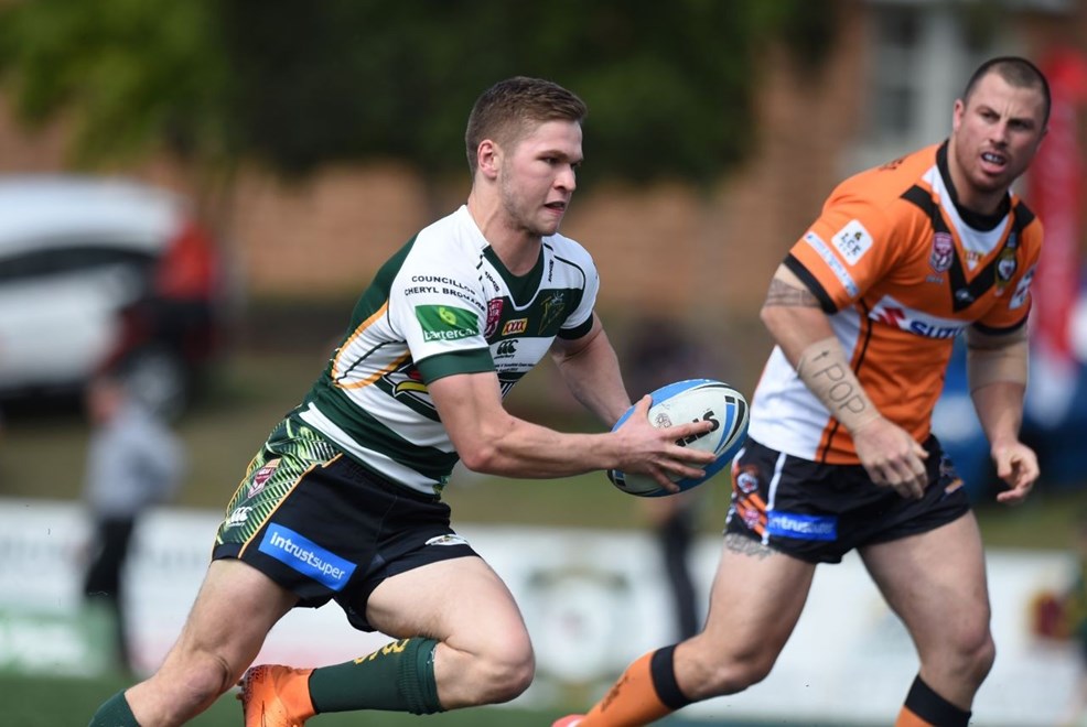 MATT PARCELL - IPSWICH JETS - IPSWICH JETS V EASTS TIGERS -  PHOTO: SCOTT DAVIS - SMP IMAGES/QRL MEDIA - 13th September 2015 - Images from Intrust Super Cup Elimination Final, between the Ipswich Jets and the Easts Tigers, being played at North Ipswich Reserve, Ipswich.  This image is for Editorial Use Only. Any further use or individual sale of the image must be cleared by application to the Manager Sports Media Publishing (SMP Images). NO UN AUTHORISED COPYING : PHOTO SMP IMAGES.COM/QRL Media
