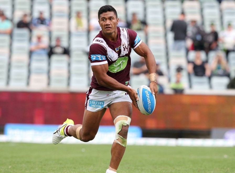 Competition - NSW Intrustsuper CupTeams - Maounties v ManlyDate â 17th or April 2016Venue â GIO Stadium, Canberra ACT Photographer â Grant TrouvilleDescription -
