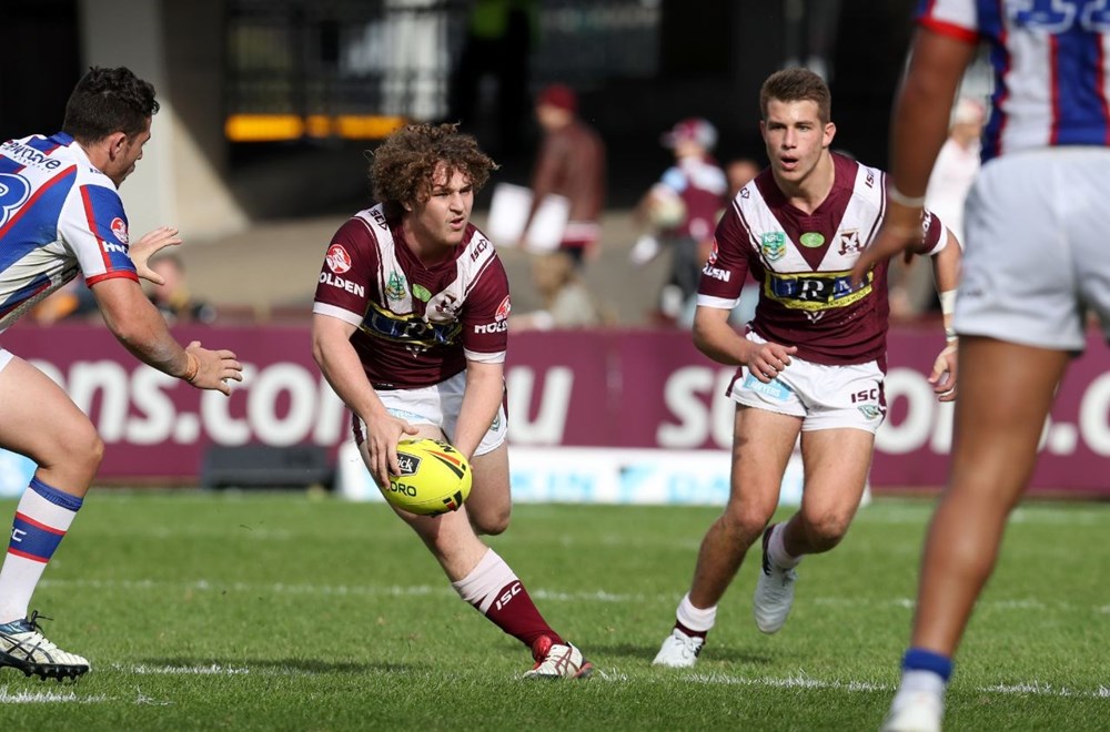 Competition - NYC Premiership Holden Cup.Date  -   July 31st 2016.Teams - Manly Sea Eagles v Newcastle Knights.at - Brookvale Oval, SydneyPic Grant Trouville @ NRL Photos.