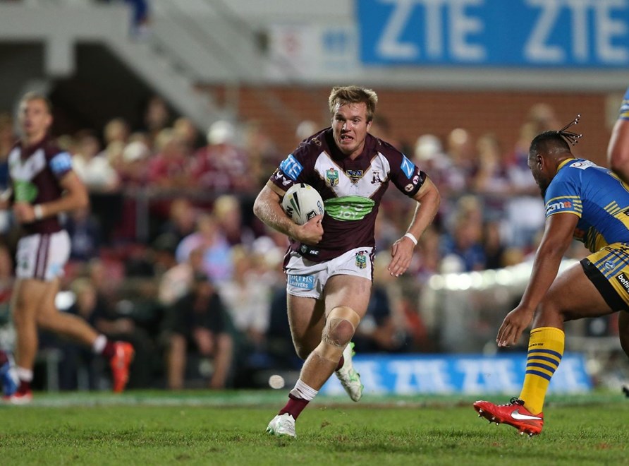 Competition - NRL PremiershipRound - Round 07Teams - Manly Warringah Sea Eagles V Parramatta EelsDate - 14th of April 2016Venue - Brookvale Oval Photographer - Robb Cox