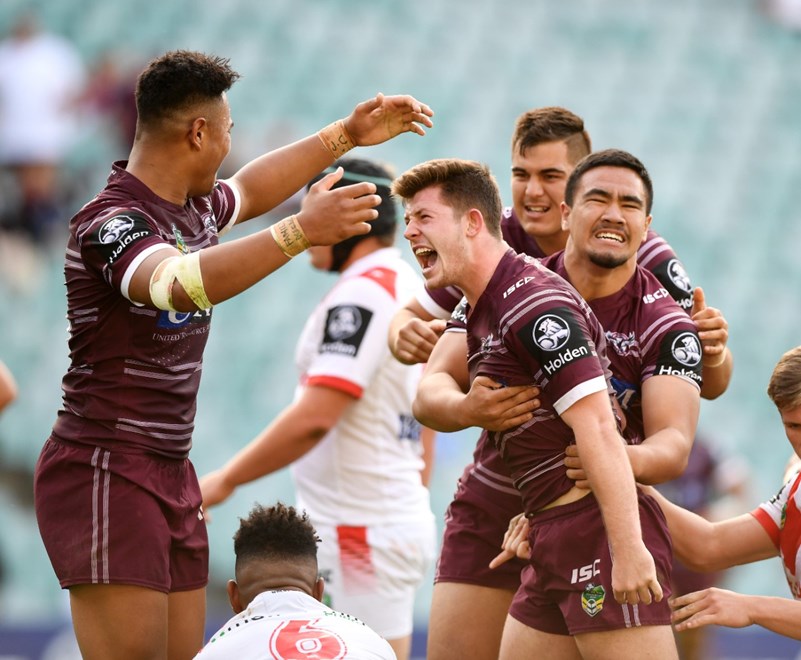 Holden Cup PF Dragons vs Sea Eagles .Picture : NRL Photos / Gregg Porteous