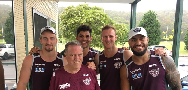 Tom's day out with the Sea Eagles