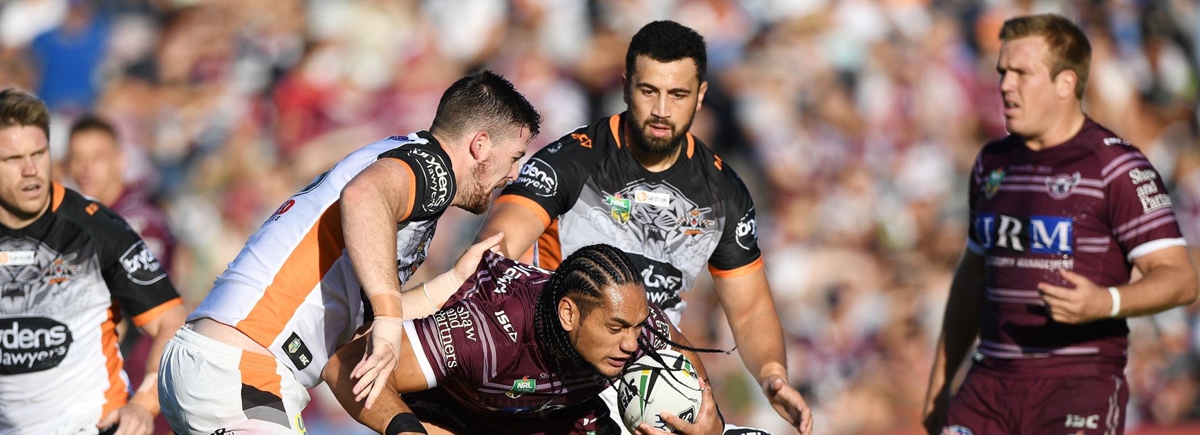 Manly lose 38-12 to Wests Tigers