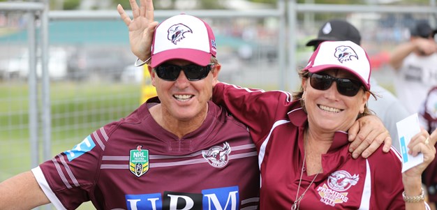 Sea Eagles fans come out in force