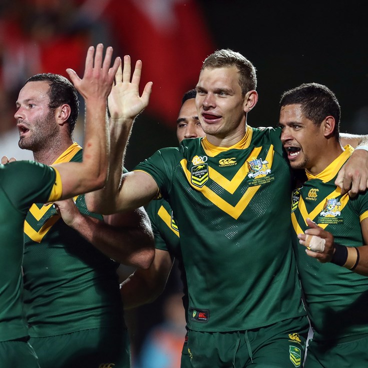 Tom Trbojevic scores a double in Test win