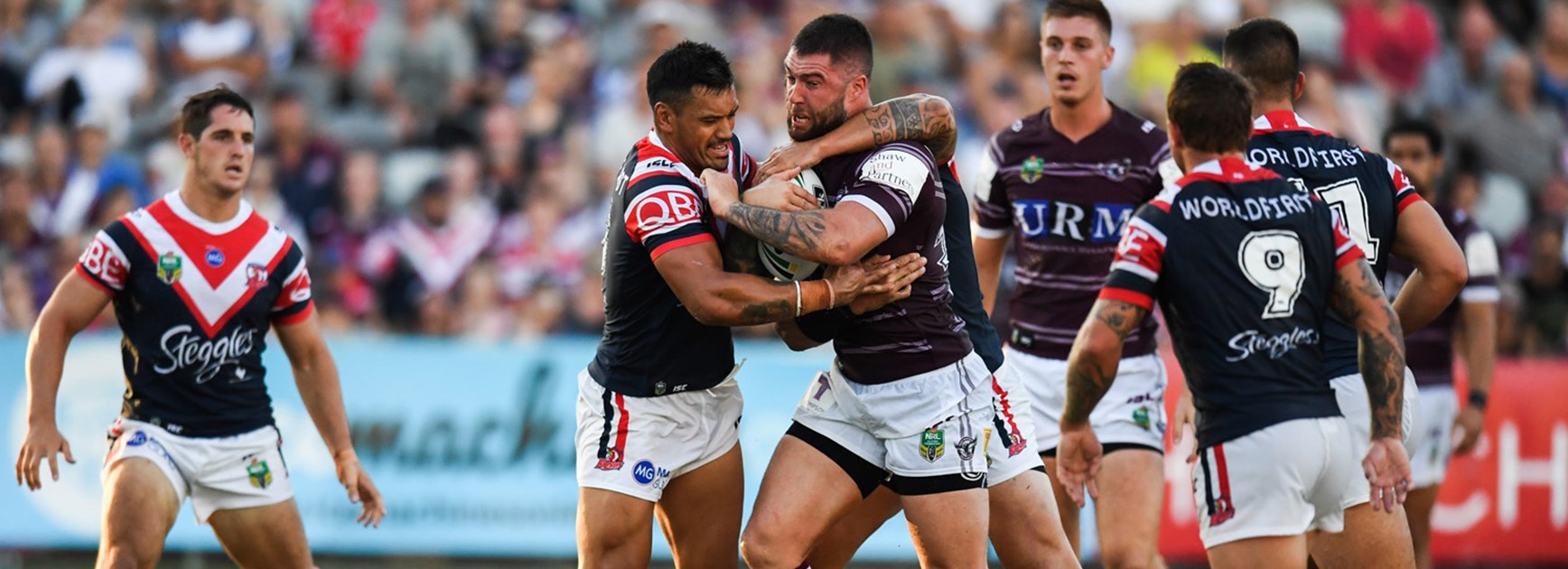 Manly lose 28-26 to Roosters in the Community Cup