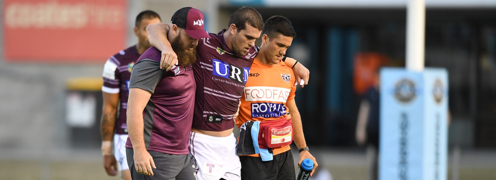 Sea Eagles sweat on results of Lussick injury