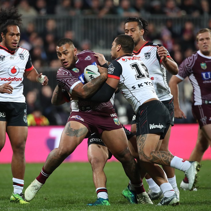 Manly lose 34-14 to Warriors