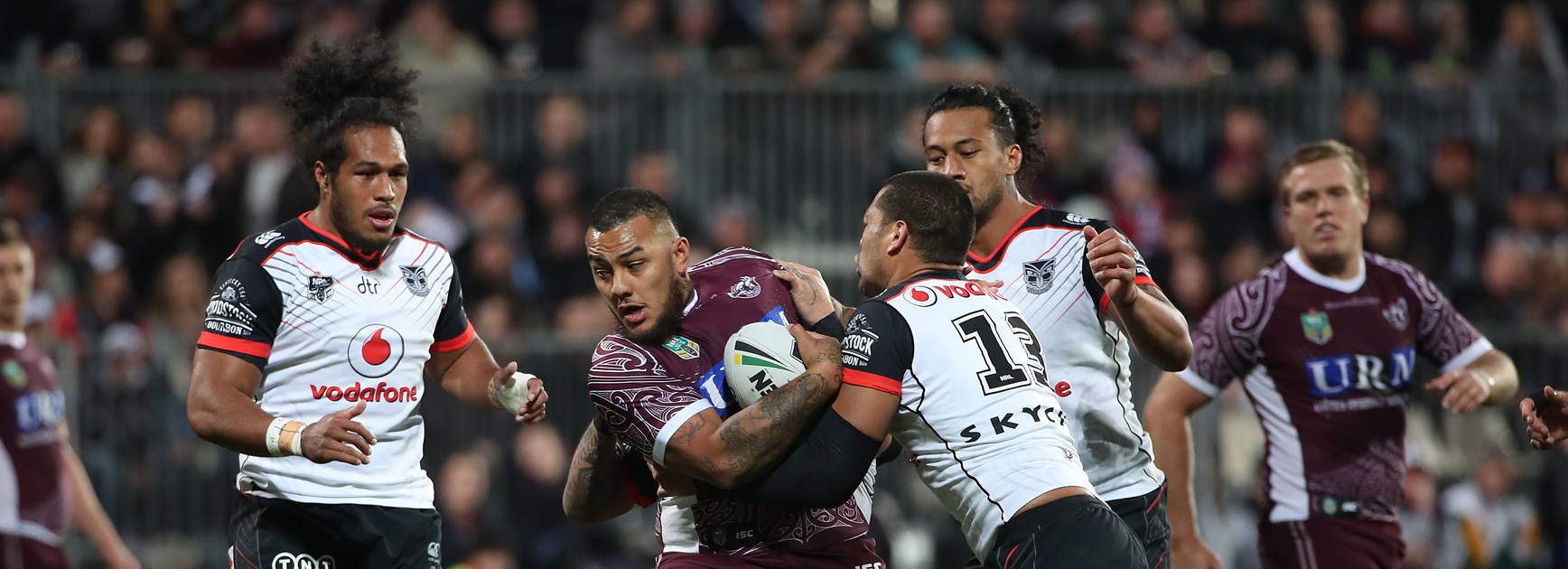 Manly lose 34-14 to Warriors