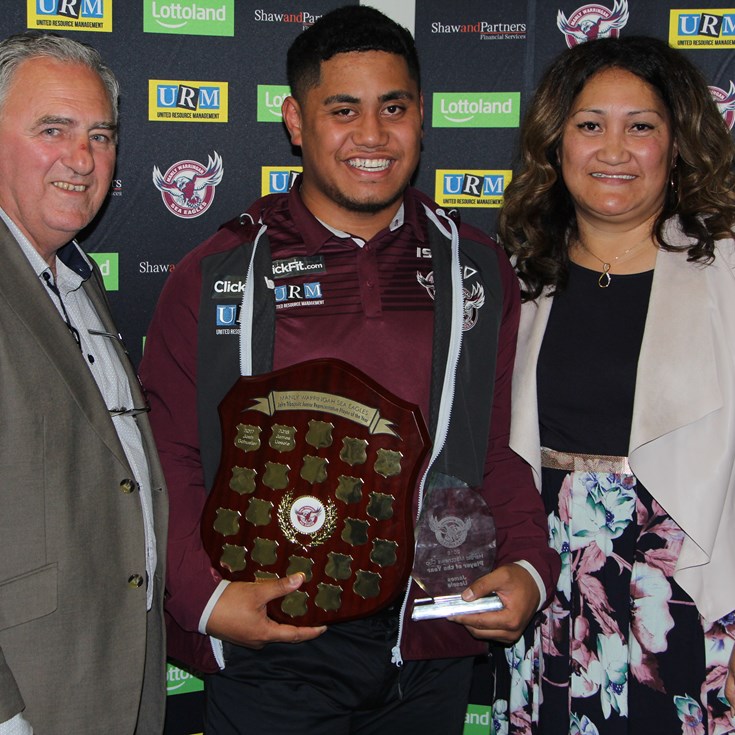 James Uesele wins top award