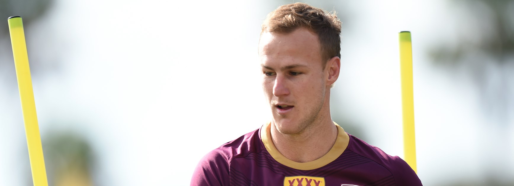 The NSW halves behind DCE's Maroons rise