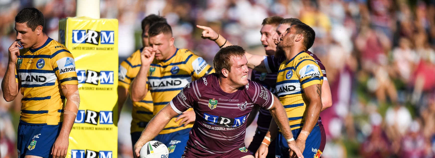 Manly crush Eels in huge win at Lottoland