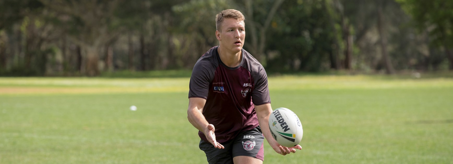 Sean Keppie keen to step up at Manly