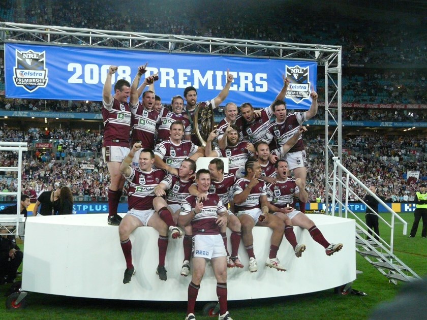 History making...Manly's 40-0 win over Melbourne Storm in 2008 is the highest ever winning margin in a First Grade Grand Final.