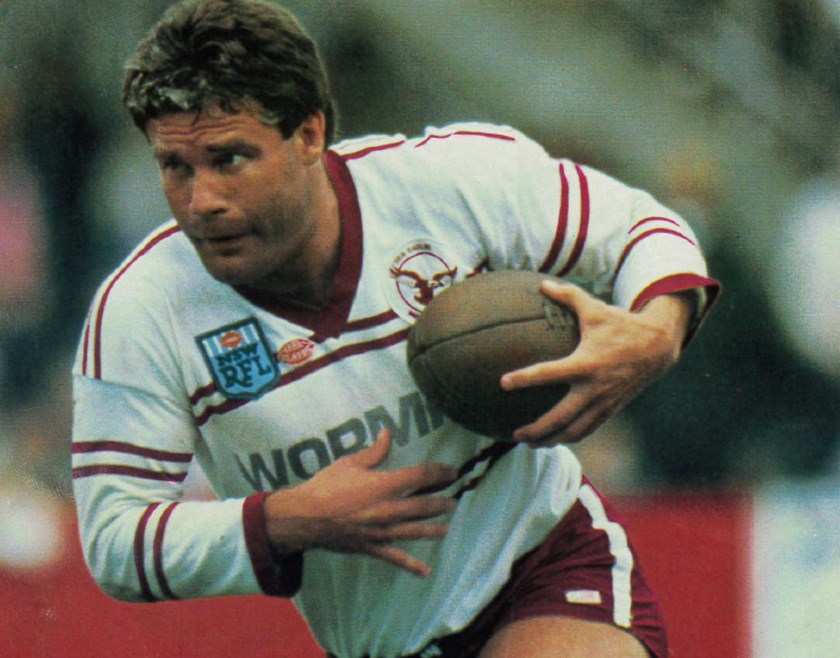 Four time premiership winning full-back Graham Eadie holds the Club Record for Most Points for Manly



