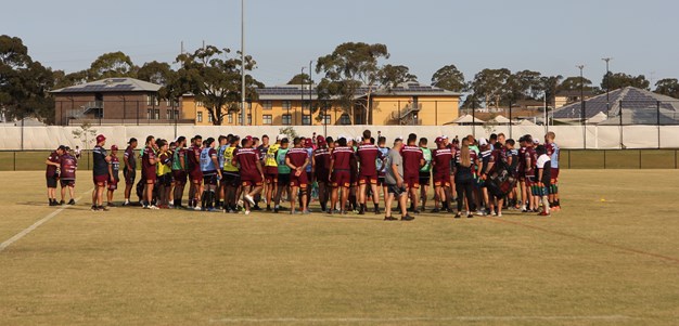 Sea Eagles open training session at Blacktown