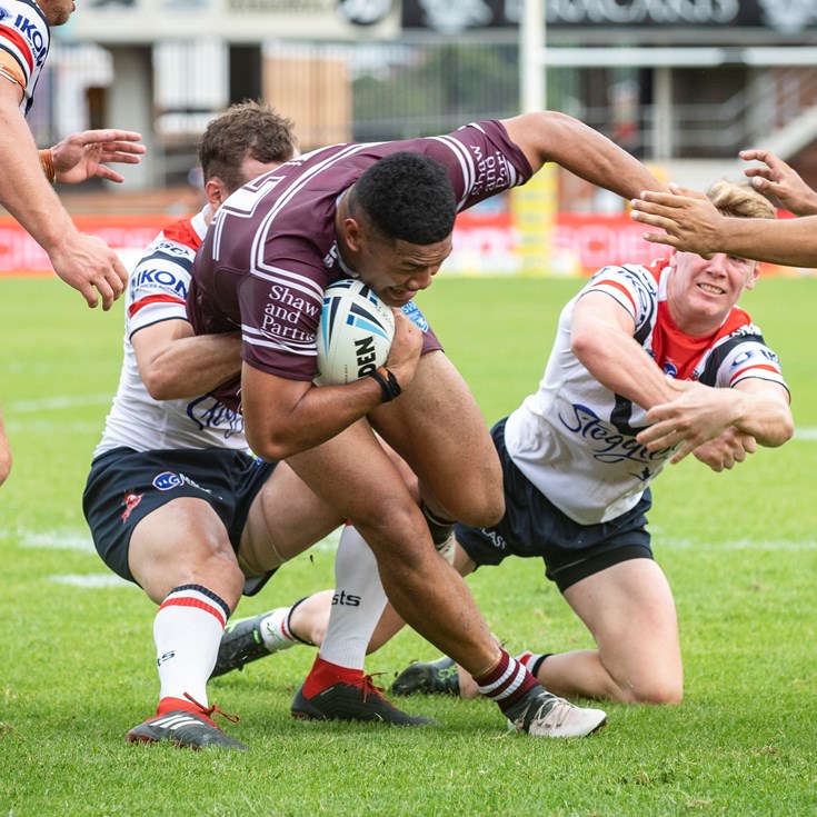 Sea Eagles go down to Roosters in Jersey Flegg