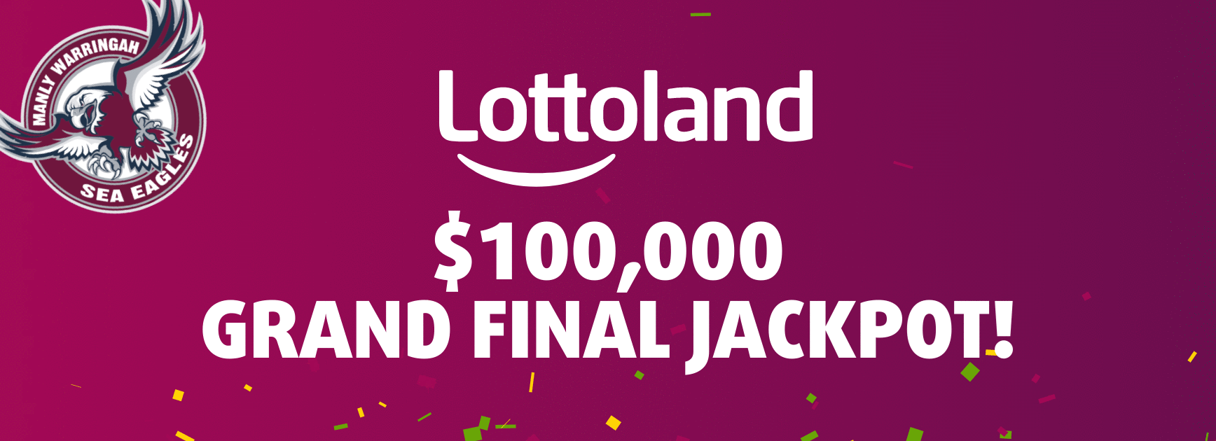 Lottoland offering $100k Jackpot Bonus for Sea Eagles