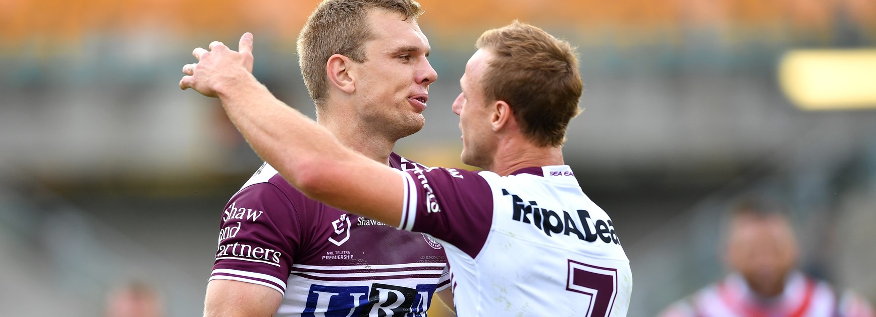 Sea Eagles record gallant win over Sydney Roosters