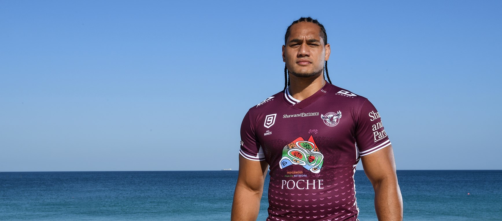Martin Taupau at NRL Nines Captain's Call