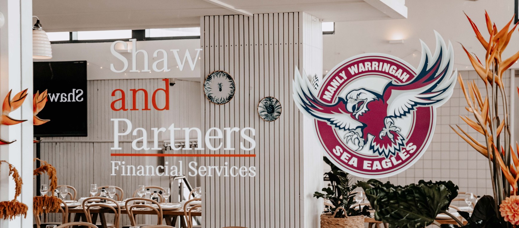 Shaw and Partners hosts Sea Eagles dinner