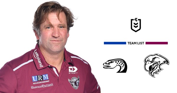 Team list: Sea Eagles v Eels | Manly Warringah Sea Eagles