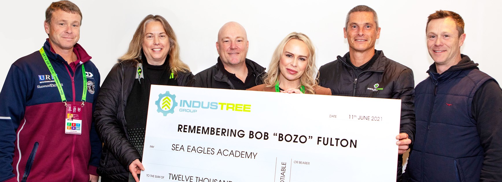 Industree Group makes generous donation in honour of Bob Fulton