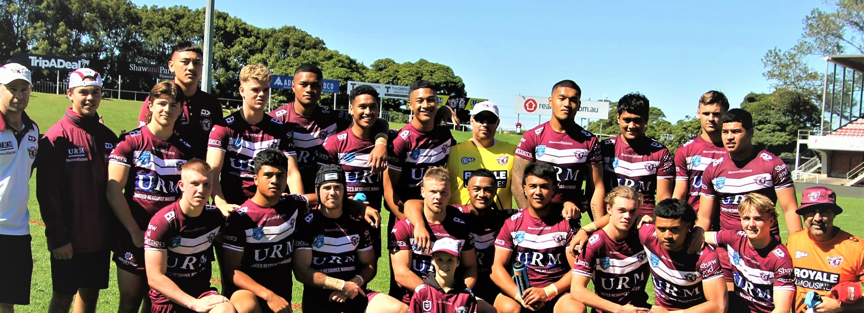 Manly finished the regular season of the Harold Matthews Cup as undefeated minor premiers.
