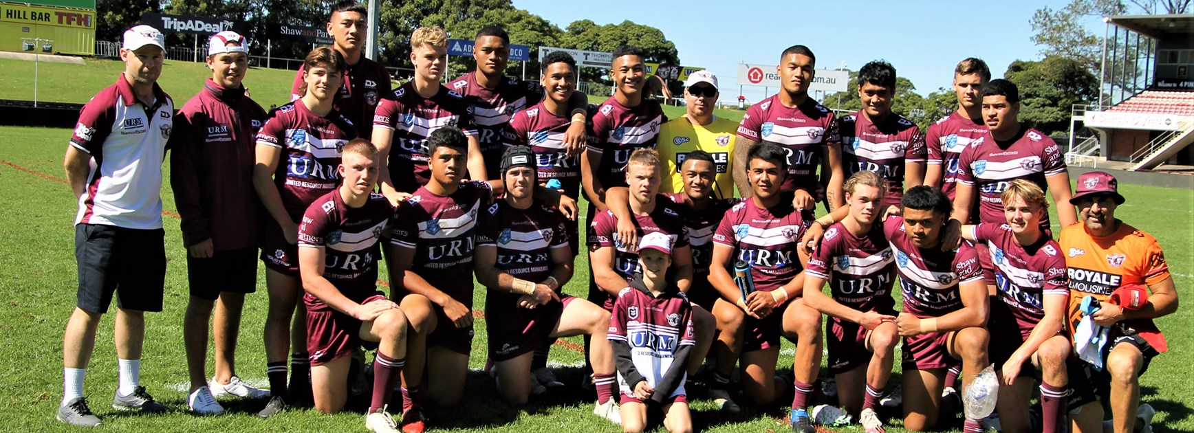 Manly finished the regular season of the Harold Matthews Cup as undefeated minor premiers.