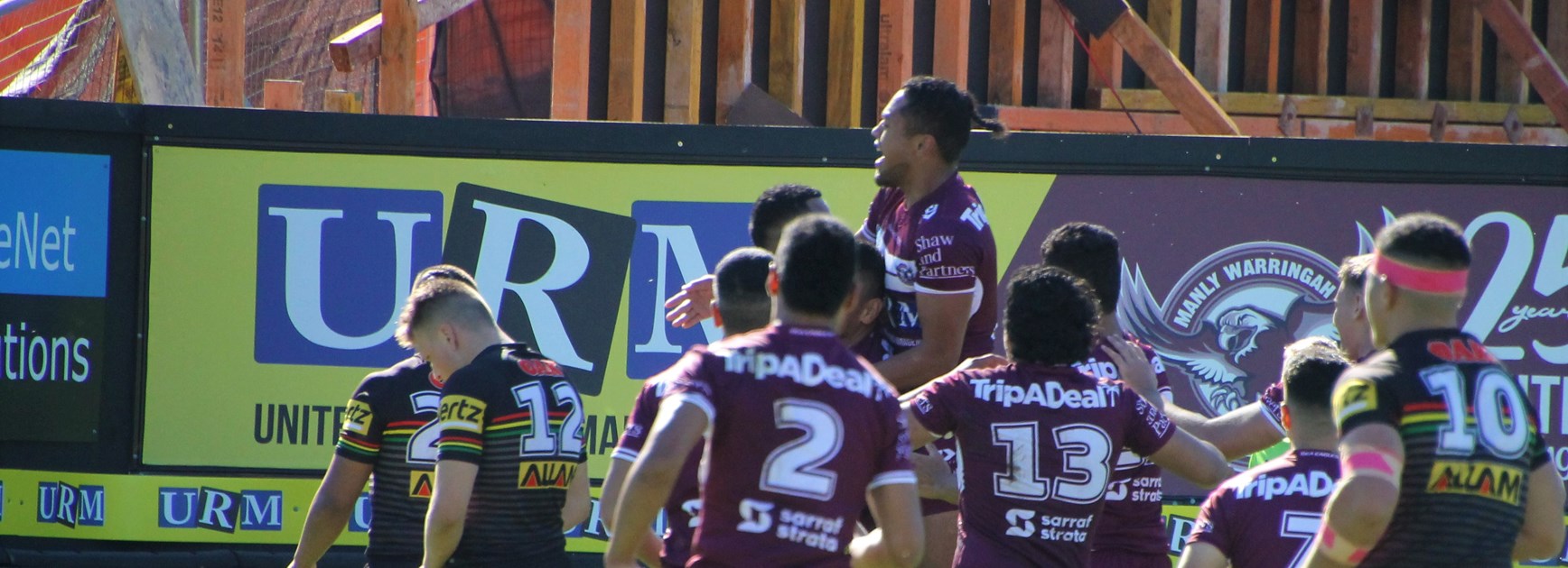 Sea Eagles crush Panthers to move to top of ladder