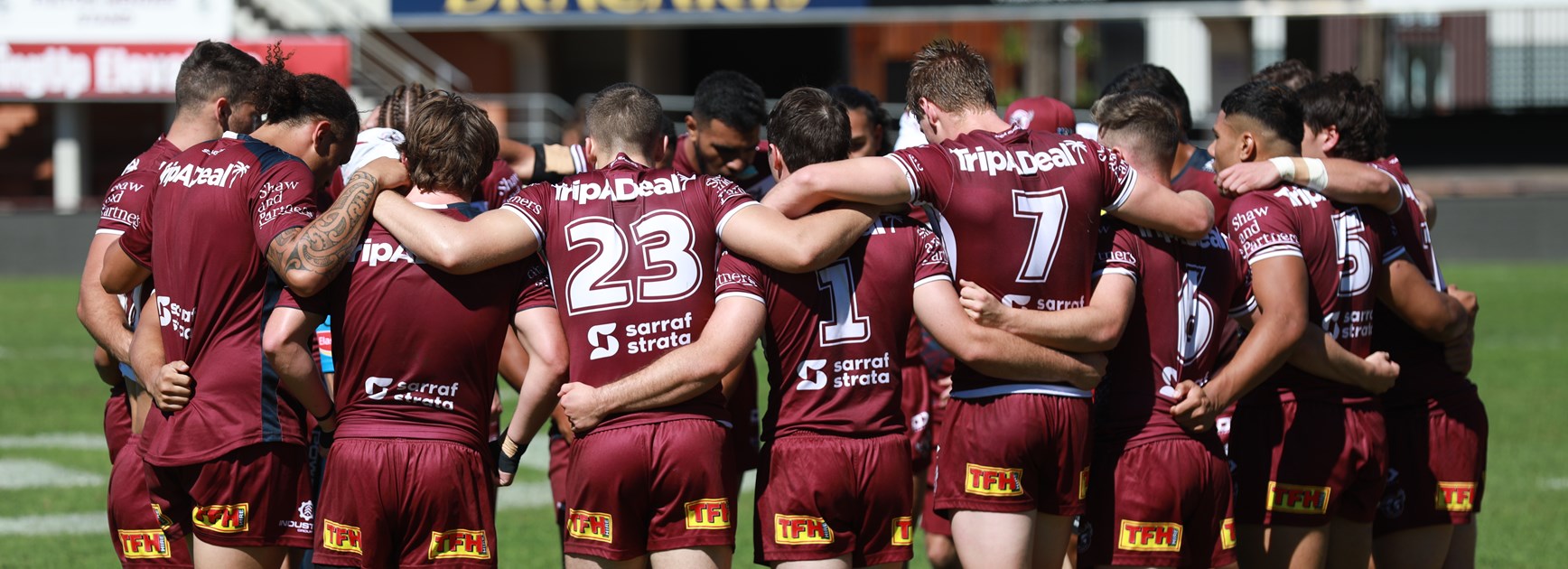 Sea Eagles team to play Roosters in Flegg