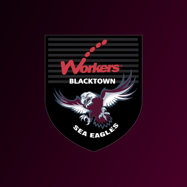 Blacktown Workers Sea Eagles team to play Wests