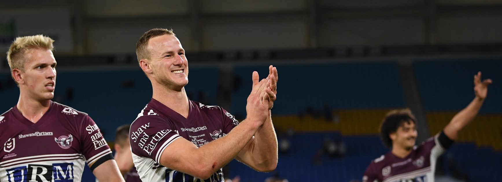 Strong support for Sea Eagles at Gold Coast 'home' ground