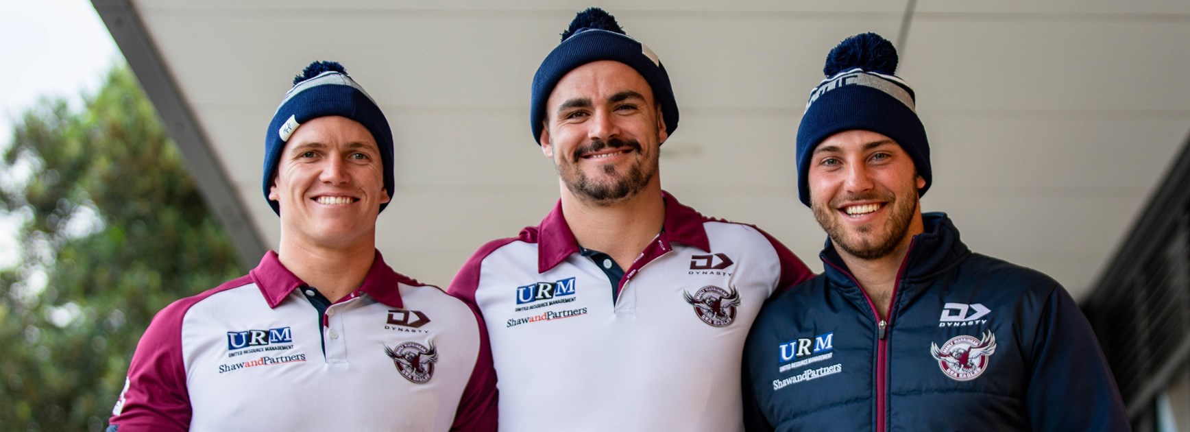 Sea Eagles support NRL Beanie for Brain Cancer Round