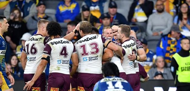 Spirited Sea Eagles beat Eels in emotional win